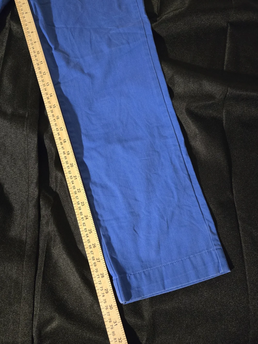 Ralph Lauren Men's Slim Straight Royal Blue Chinos Size 34/32